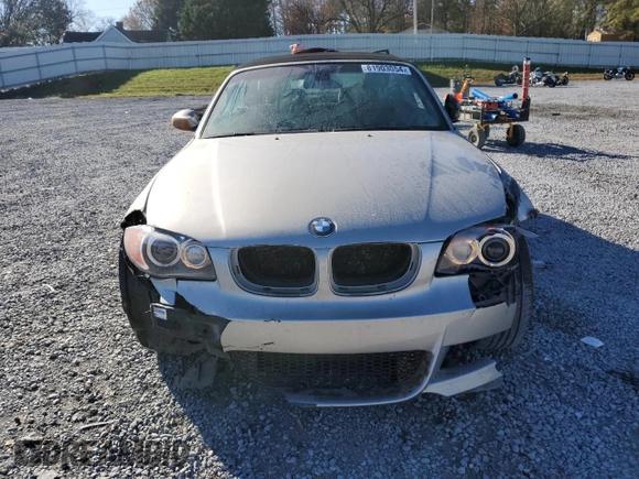 2008 BMW 1 Series 135i with VIN WBAUN93568VK40034, listed as a Copart auction lot 81903054 with 180,935 mi miles and Salvage title. Bid and sale history available at DreamBid. Image 5.