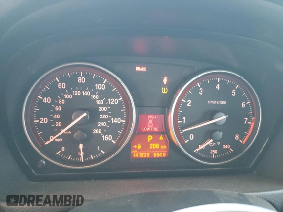 2013 BMW 3 Series 328i with VIN WBAKE3C56DE771233, listed as a Copart auction lot 83909034 with 141,535 mi miles and Salvage Title. Bid and sale history available at DreamBid. Image 9.