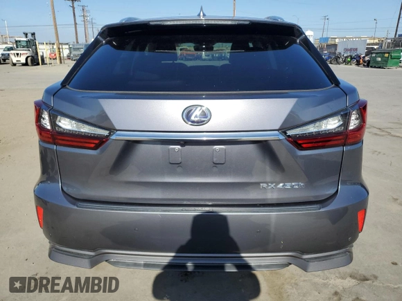 2017 Lexus RX 450h z VIN 2T2BGMCA8HC013446, wystawiony jako Copart lot #58415805 z przebiegiem 59 431 mil mil oraz Szkoda całkowita • Salvage title. Historia ofert i sprzedaży dostępna na DreamBid. Obrazek 6.