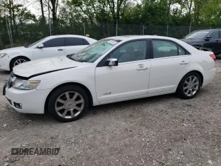 2008 Lincoln MKZ z VIN 3LNHM26T08R607785, wystawiony jako Copart lot #55038525 z przebiegiem 129 618 mil mil oraz Szkoda całkowita • Salvage title. Historia ofert i sprzedaży dostępna na DreamBid. Obrazek 1.