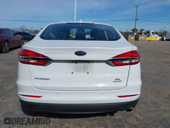 2019 Ford Fusion SE with VIN 3FA6P0HD6KR201777, listed as a IAAI auction lot 41615610 with 93,989 mi miles. Bid and sale history available at carsss.com. Image 16.