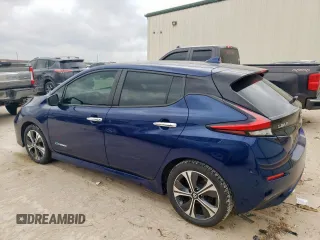 2018 Nissan LEAF S with VIN 1N4AZ1CP6JC301337, listed as a Copart auction lot 54556445 with 29,715 mi miles and Salvage Title. Bid and sale history available at DreamBid. Image 2.