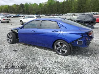 2023 Hyundai Elantra SEL with VIN KMHLS4AG0PU478394, listed as a Copart auction lot 51831975 with 13,982 mi miles and Salvage Title. Bid and sale history available at DreamBid. Image 2.