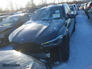 2022 BMW X5 M50i with VIN 5UXJU4C05N9K43316, listed as a IAAI auction lot 41320411 with 42,965 mi miles. Bid and sale history available at carsss.com. Image 12.