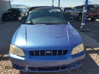 2002 Hyundai Accent GL with VIN KMHCG45C32U332833, listed as a Copart auction lot 66539644 with 69,763 mi miles and Salvage Title. Bid and sale history available at carsss.com. Image 5.
