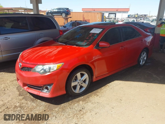 2012 Toyota Camry L with VIN 4T1BF1FK7CU614736, listed as a IAAI auction lot 42027019 with 227,103 mi miles. Bid and sale history available at carsss.com. Image 2.
