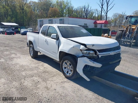 2022 Chevrolet Colorado 2WD LT with VIN 1GCHSCEN6N1128845, listed as a IAAI auction lot 41872025 with 29,811 mi miles. Bid and sale history available at carsss.com. Image 1.