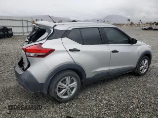 2020 Nissan Kicks S with VIN 3N1CP5BV6LL518848, listed as a Copart auction lot 42243195 with 56,749 mi miles and Salvage Title. Bid and sale history available at DreamBid. Image 3.