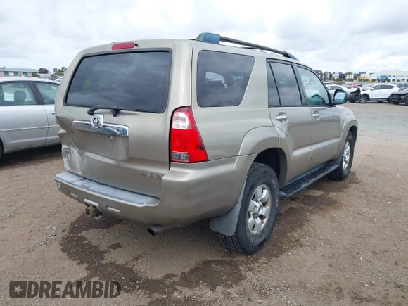2006 Toyota 4Runner SR5 with VIN JTEZU14R268053525, listed as a IAAI auction lot 42064166 with 268,437 mi miles and . Bid and sale history available at DreamBid. Image 4.