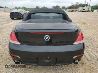 2004 BMW 6 Series 645Ci with VIN WBAEK73424B322248, listed as a Copart auction lot 53040994 with 134,604 mi miles and Salvage Title. Bid and sale history available at carsss.com. Image 6.