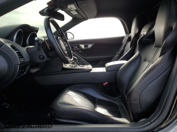 2014 Jaguar F-Type V6 with VIN SAJWA6E75E8K08403, listed as a Copart auction lot 42255455 with 45,292 mi miles and Salvage Title. Bid and sale history available at DreamBid. Image 7.