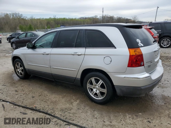 2007 Chrysler Pacifica Touring with VIN 2A8GM68X17R142423, listed as a Copart auction lot 51990075 with 206,186 mi miles and Salvage Title. Bid and sale history available at carsss.com. Image 2.