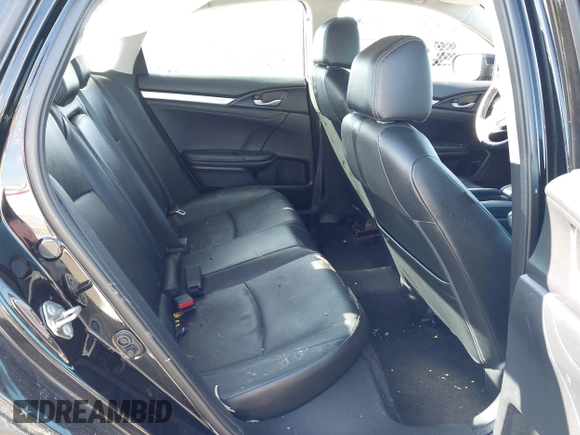 2017 Honda Civic Sedan EX-L with VIN 19XFC1F77HE015318, listed as a IAAI auction lot 41664375 with 61,011 mi miles. Bid and sale history available at carsss.com. Image 8.