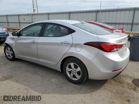 2015 Hyundai Elantra SE с VIN 5NPDH4AE1FH649605, выставлен на аукционе Copart как лот 53119385 с пробегом Не указан миль и Списание • Salvage title. История ставок и продаж доступна на DreamBid. Изображение 2.