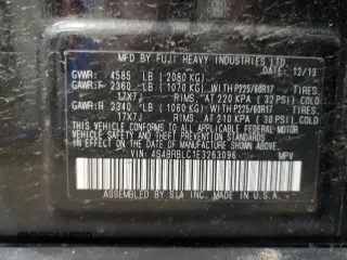 2014 Subaru Outback Limited with VIN 4S4BRBLC1E3263096, listed as a Copart auction lot 49550635 with Not Provided miles and Salvage Title. Bid and sale history available at DreamBid. Image 13.