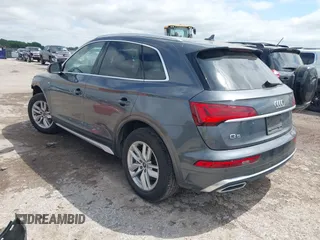 2023 Audi Q5 S line Premium with VIN WA1GAAFY8P2034467, listed as a IAAI auction lot 42188731 with 35,864 mi miles and . Bid and sale history available at DreamBid. Image 3.