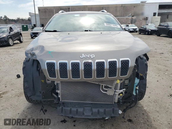 2020 Jeep Cherokee Altitude with VIN 1C4PJMLX9LD507326, listed as a Copart auction lot 50621445 with 62,602 mi miles and Salvage Title. Bid and sale history available at DreamBid. Image 5.