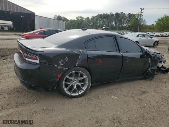 2020 Dodge Charger SXT with VIN 2C3CDXBG1LH101802, listed as a Copart auction lot 50423685 with 0 mi miles and Salvage Title. Bid and sale history available at carsss.com. Image 3.