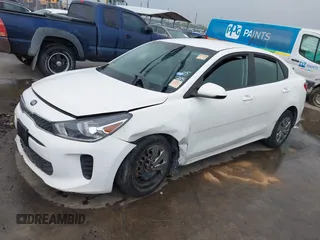 2020 Kia Rio LX with VIN 3KPA24AD5LE341235, listed as a IAAI auction lot 41948649 with 34,581 mi miles. Bid and sale history available at carsss.com. Image 21.