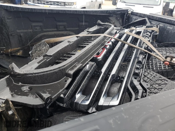 2021 GMC Sierra 1500 AT4 with VIN 3GTU9EET1MG464553, listed as a Copart auction lot 51775155 with 43,071 mi miles and Salvage Title. Bid and sale history available at carsss.com. Image 12.