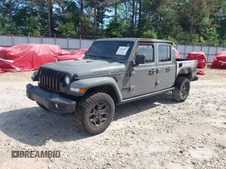 2023 Jeep Gladiator Sport S с VIN 1C6HJTAG4PL501583, выставлен на аукционе IAAI как лот 42622857 с пробегом Не указан миль и . История ставок и продаж доступна на DreamBid. Изображение 2.