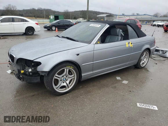 2006 BMW 3 Series 330Ci with VIN WBABW53416PZ40310, listed as a Copart auction lot 43383425 with 152,151 mi miles and Clean Title. Bid and sale history available at carsss.com. Image 1.