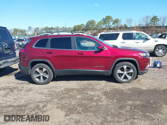2019 Jeep Cherokee Limited z VIN 1C4PJMDX4KD446514, wystawiony jako IAAI lot #41855734 z przebiegiem 65 628 mil mil oraz . Historia ofert i sprzedaży dostępna na DreamBid. Obrazek 13.