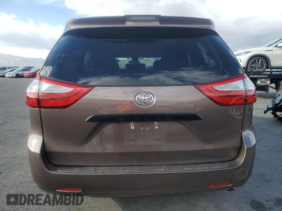 2019 Toyota Sienna L with VIN 5TDZZ3DC4KS976558, listed as a Copart auction lot 47475805 with 55,488 mi miles and Non Repairable. Bid and sale history available at carsss.com. Image 6.