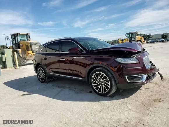 2020 Lincoln Nautilus Reserve with VIN 2LMPJ6K97LBL19991, listed as a Copart auction lot 86888174 with 31,025 mi miles and Salvage Title. Bid and sale history available at carsss.com. Image 12.