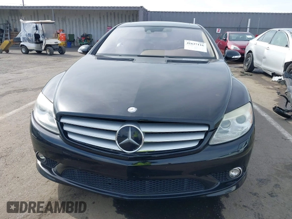 2008 Mercedes-Benz CL V8 with VIN WDDEJ71X38A014817, listed as a IAAI auction lot 41637116 with 150,424 mi miles. Bid and sale history available at carsss.com. Image 6.