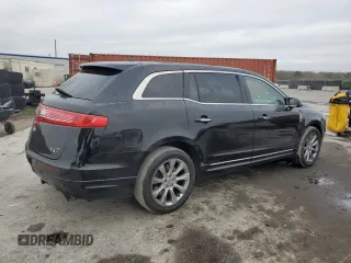 2014 Lincoln MKT with VIN 2LMHJ5FK0EBL53429, listed as a Copart auction lot 88496855 with 370,610 mi miles and Salvage Title. Bid and sale history available at DreamBid. Image 3.