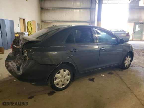 2009 Toyota Yaris with VIN JTDBT903994050416, listed as a Copart auction lot 49973905 with 232,593 mi miles and Salvage Title. Bid and sale history available at carsss.com. Image 3.