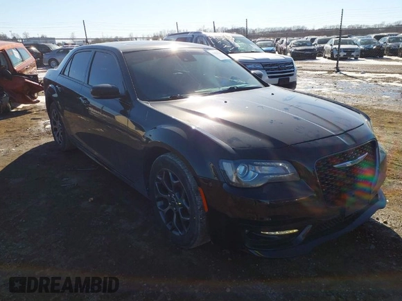 2018 Chrysler 300 with VIN 2C3CCAGG7JH302352, listed as a IAAI auction lot 41626942 with 106,656 mi miles. Bid and sale history available at carsss.com. Image 1.