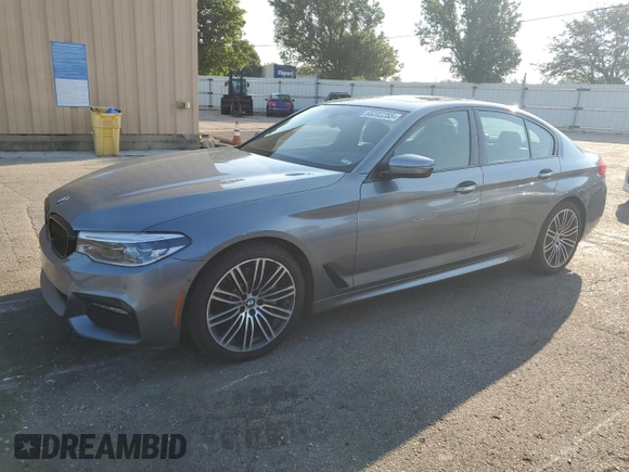 2017 BMW 5 Series 530i xDrive with VIN WBAJA7C38HG906137, listed as a Copart auction lot 66202255 with 154,480 mi miles and Clean title. Bid and sale history available at DreamBid. Image 1.