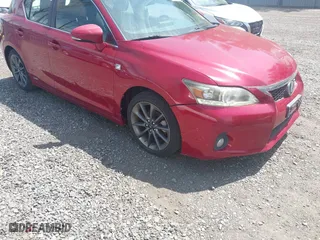 2012 Lexus CT 200h with VIN JTHKD5BH0C2080386, listed as a IAAI auction lot 42127670 with 153,019 mi miles. Bid and sale history available at carsss.com. Image 6.