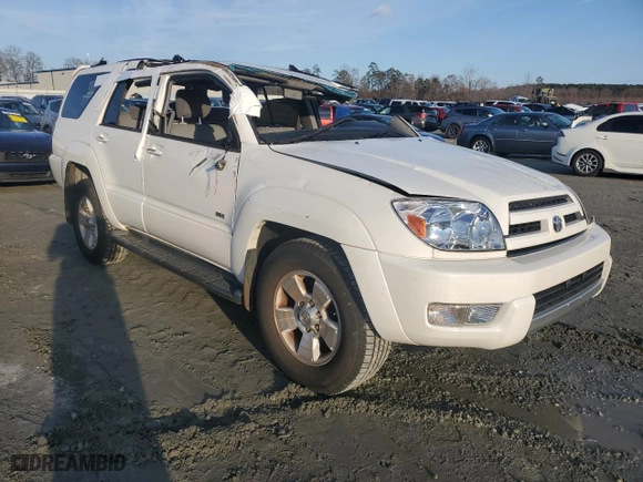 2004 Toyota 4Runner SR5 with VIN JTEZU14R948022141, listed as a Copart auction lot 85661714 with 0 mi miles and Salvage Title. Bid and sale history available at carsss.com. Image 4.