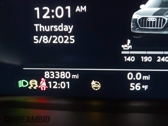 2021 Audi Q3 S line Premium Plus with VIN WA1EECF31M1060356, listed as a IAAI auction lot 42242850 with 83,380 mi miles and . Bid and sale history available at DreamBid. Image 15.