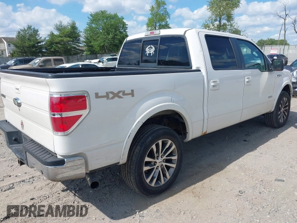 2013 Ford F-150 XL with VIN 1FTFW1ET4DFA47780, listed as a IAAI auction lot 42208745 with 252,283 mi miles and . Bid and sale history available at carsss.com. Image 4.
