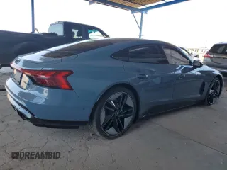 2022 Audi RS e-tron GT z VIN WAUAHBFW0N7902258, wystawiony jako Copart lot #63346114 z przebiegiem Nie podano mil oraz Szkody całkowita. Historia ofert i sprzedaży dostępna na DreamBid. Obrazek 3.
