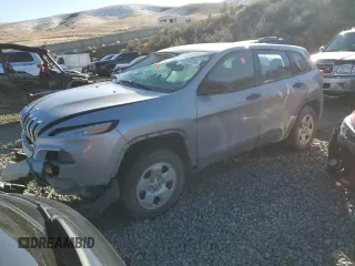 2015 Jeep Cherokee Sport z VIN 1C4PJMAB8FW776627, wystawiony jako Copart lot #47873235 z przebiegiem Nie podano mil oraz Szkoda całkowita • Salvage title. Historia ofert i sprzedaży dostępna na DreamBid. Obrazek 1.