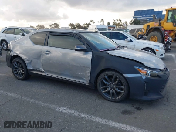 2014 Scion tC z VIN JTKJF5C79E3073875, wystawiony jako IAAI lot #41536021 z przebiegiem 158 154 mil mil oraz . Historia ofert i sprzedaży dostępna na DreamBid. Obrazek 13.