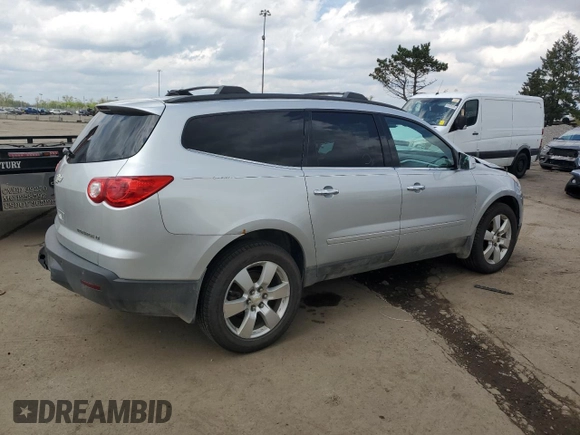 2012 Chevrolet Traverse 1LT with VIN 1GNKRGED6CJ190119, listed as a Copart auction lot 55493155 with 202,674 mi miles and Clean Title. Bid and sale history available at DreamBid. Image 3.