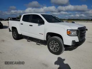 2021 GMC Canyon 4WD AT4 w/Cloth with VIN 1GTG6FEN5M1227253, listed as a Copart auction lot 85593064 with 0 mi miles and Non Repairable. Bid and sale history available at carsss.com. Image 4.