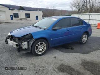 2004 Saturn ION ION 3 z VIN 1G8AL52FX4Z166693, wystawiony jako Copart lot #51494375 z przebiegiem 87 297 mil mil oraz Szkody całkowita. Historia ofert i sprzedaży dostępna na DreamBid. Obrazek 1.