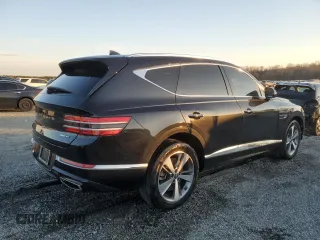 2021 Genesis GV80 with VIN KMUHCESC0MU066638, listed as a Copart auction lot 46548025 with Not provided miles and Salvage title. Bid and sale history available at DreamBid. Image 3.