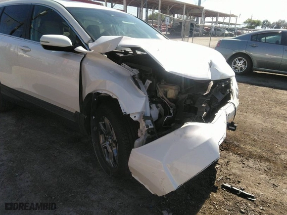 2019 Honda CR-V EX with VIN 5J6RW1H58KA026137, listed as a IAAI auction lot 33308036 with 1 mi miles. Bid and sale history available at carsss.com. Image 6.