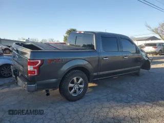2018 Ford F-150 XL with VIN 1FTEW1EP7JFB82875, listed as a Copart auction lot 85441284 with 116,261 mi miles and Salvage Title. Bid and sale history available at carsss.com. Image 3.