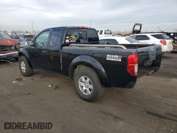 2005 Nissan Frontier SE with VIN 1N6AD06W45C402708, listed as a Copart auction lot 43715675 with 174,745 mi miles and Salvage title. Bid and sale history available at DreamBid. Image 2.