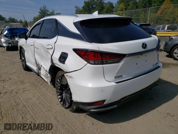 2021 Lexus RX with VIN 2T2YGMDA9MC060973, listed as a Copart auction lot 66473153 with 10,985 mi miles. Bid and sale history available at carsss.com. Image 2.