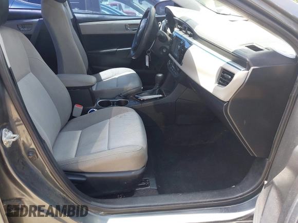2015 Toyota Corolla L z VIN 5YFBURHE4FP352059, wystawiony jako IAAI lot #42310022 z przebiegiem 61 496 mil mil oraz . Historia ofert i sprzedaży dostępna na DreamBid. Obrazek 5.